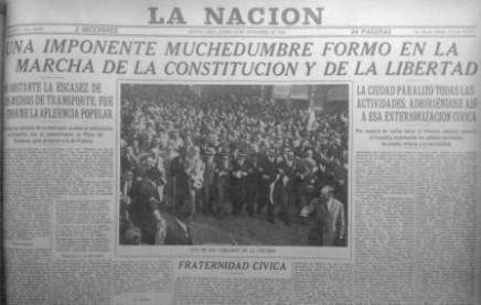 La Nación, 20 de septiembre de 1945